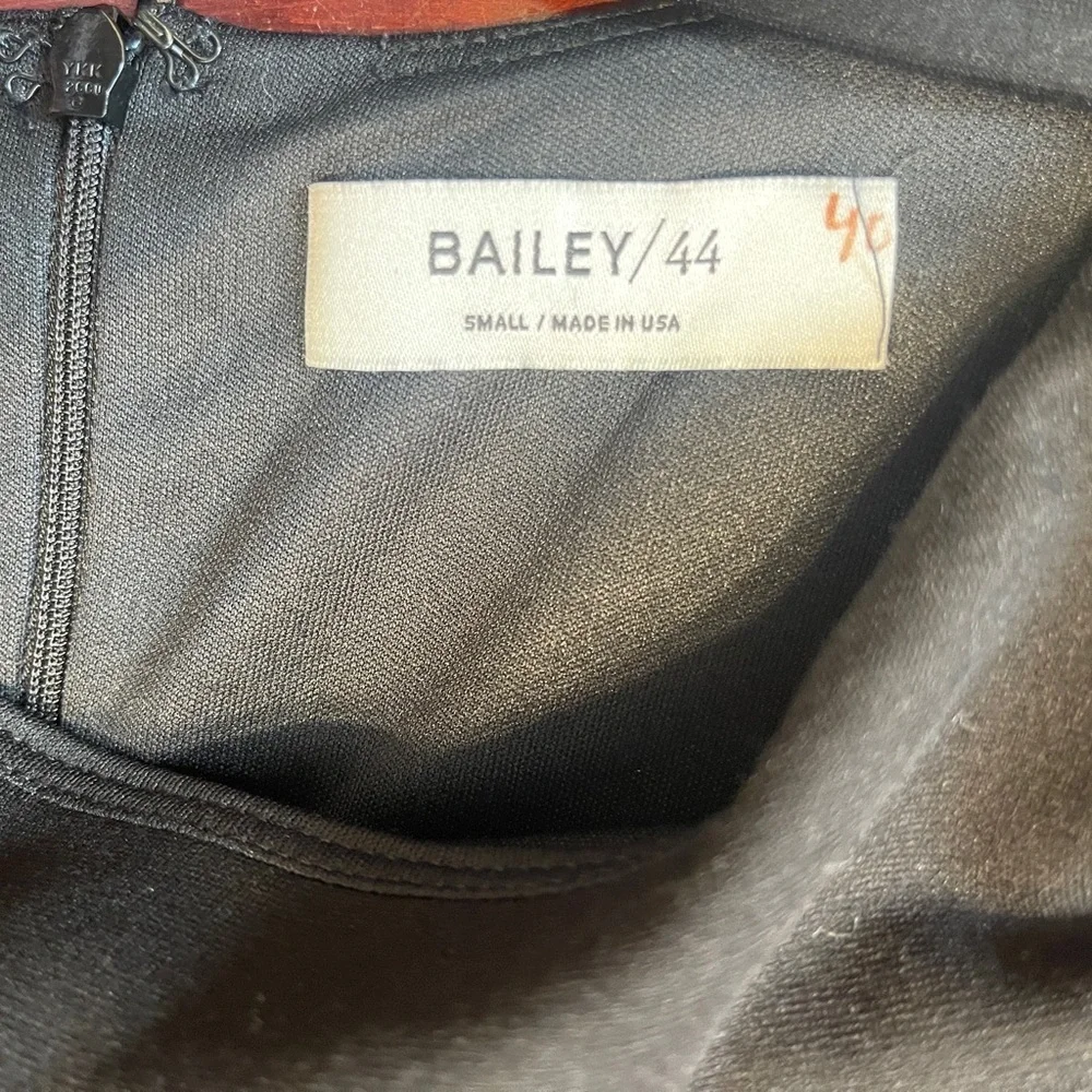 Bailey 44 Black‎ Bodycon Cold Shoulder Midi Length Dress Women's Small